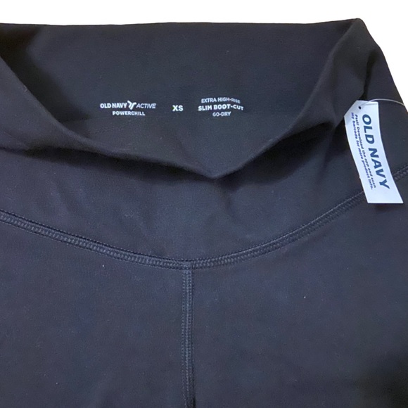 SOLD Old Navy Women’s Black Slim Bootcut Extra High-Waisted Leggings Size XS - Picture 6 of 7